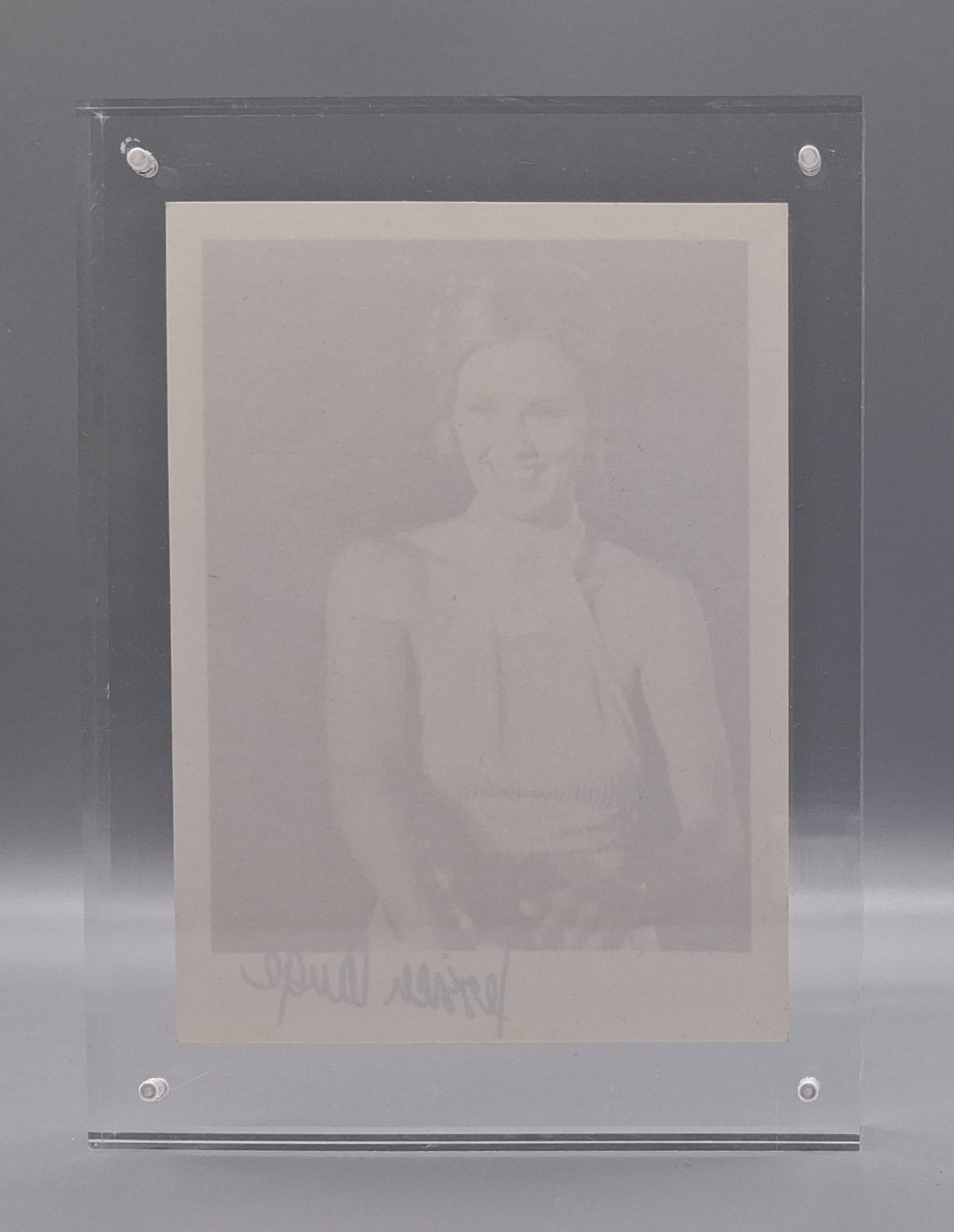 Jessica Lange autograph