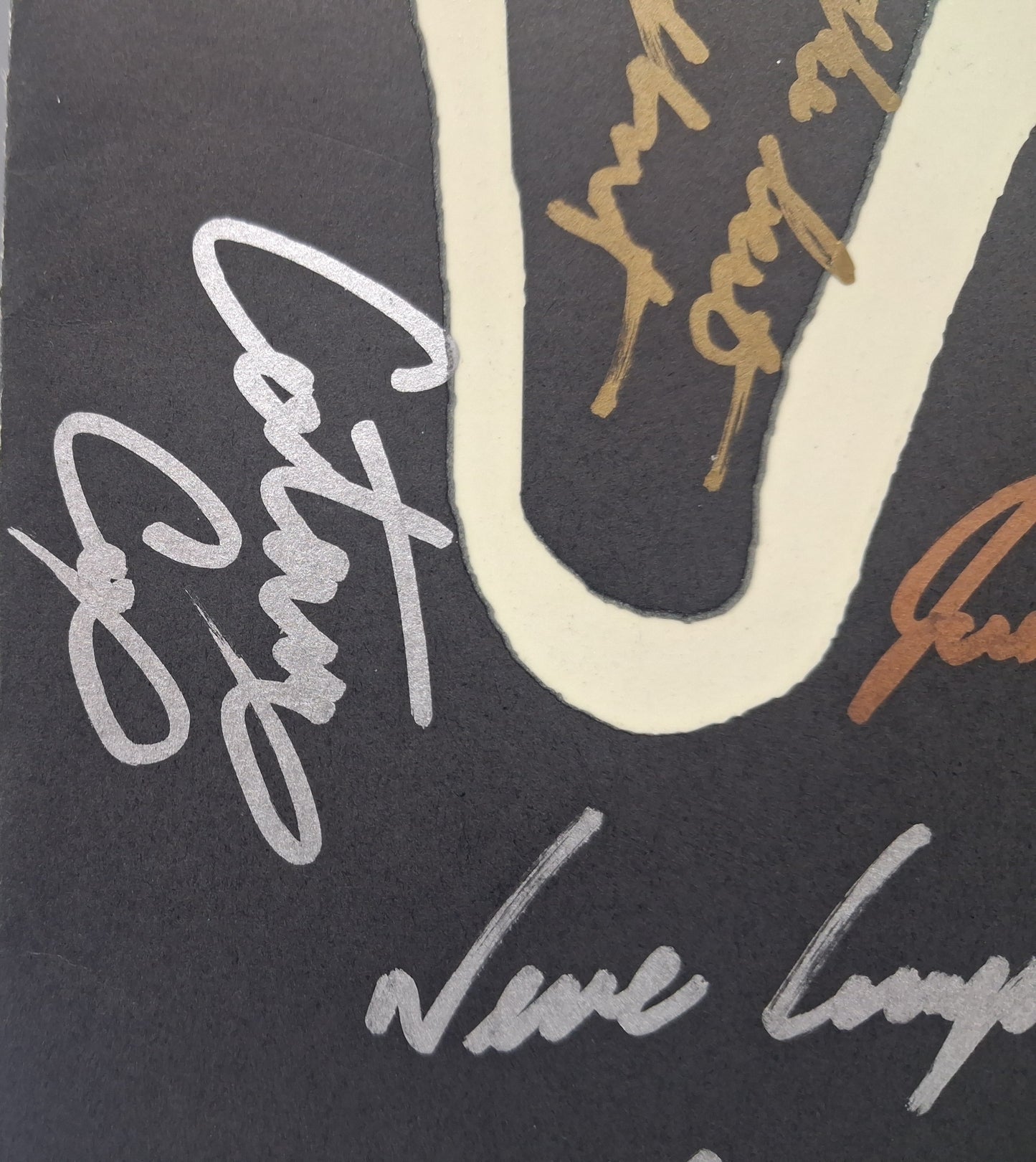 1997 Scream 2 full cast signed movie pamphlet - Courtney Cox / David Arquette / Liv Schreiber / Sarah Michelle Geller / Wes Craven / Neve Campbel / Timothy Olyphant / Jada Pinkett Smith / Jerry O`Connell / Jamie Kennedy / Kevin Williamson