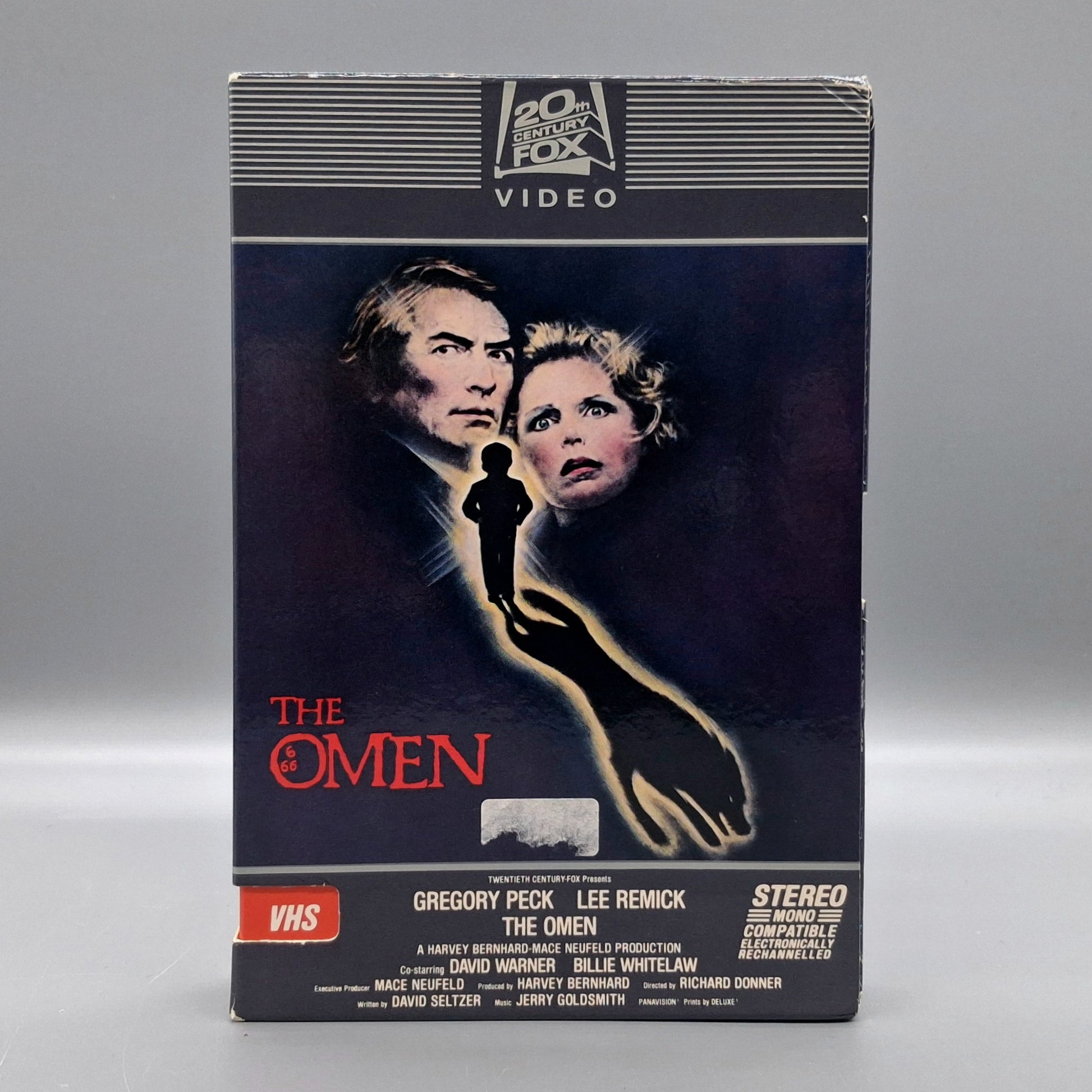 The Omen (1976) unused VHS 2nd print