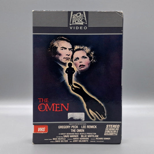 The Omen (1976) unused VHS 2nd print