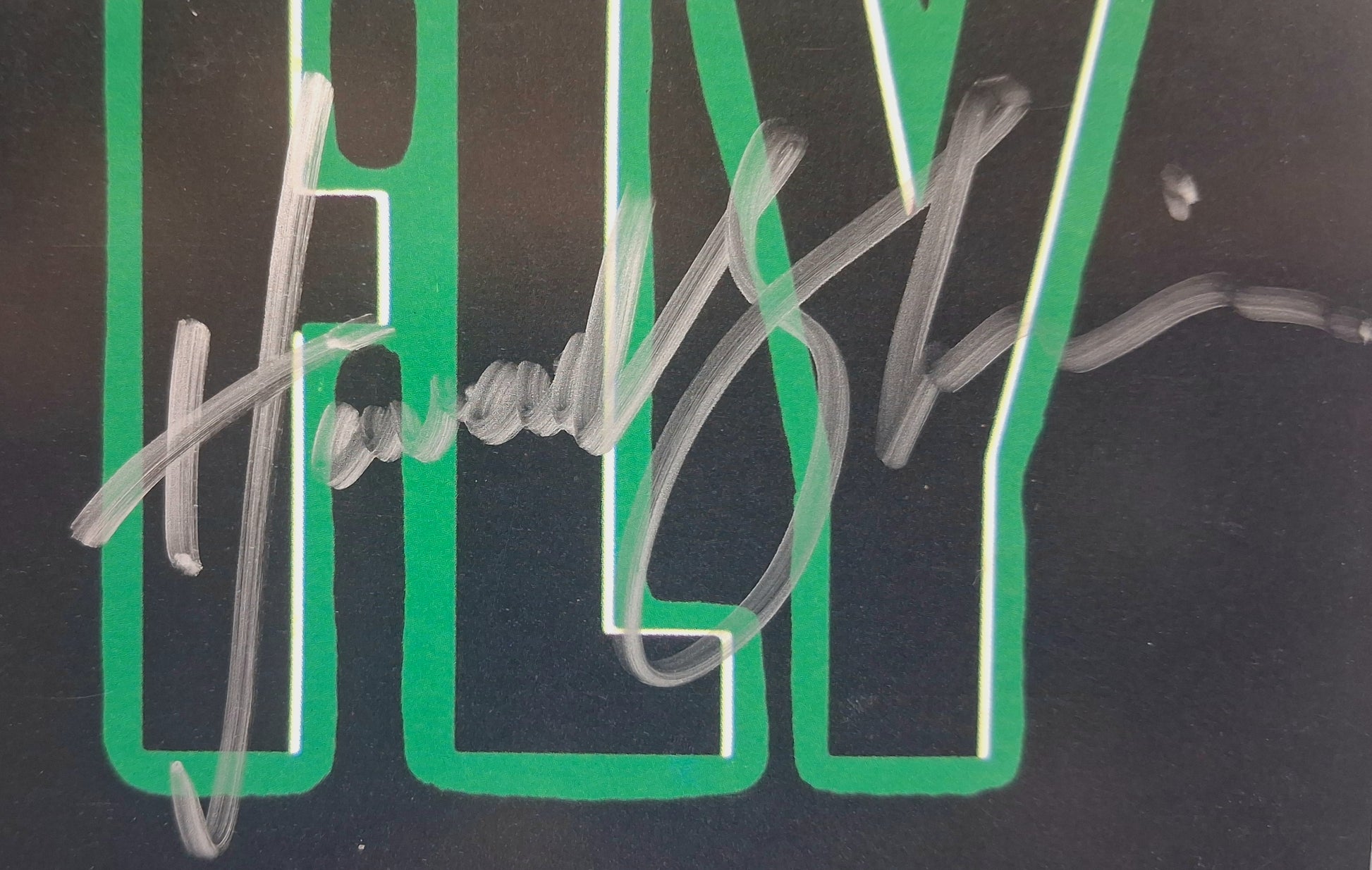 The Fly autographed movie pamphlet-Jeff Goldblum / David Cronenburg / Howard Shore 