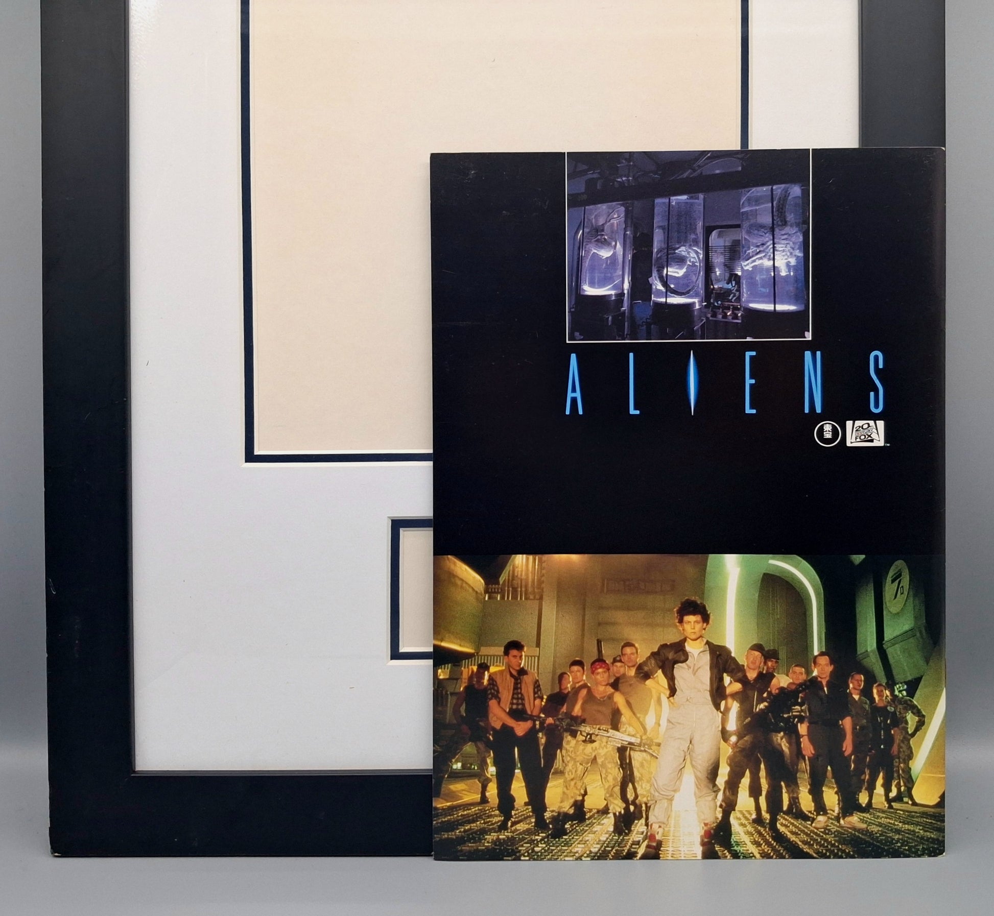 Aliens Japanese movie pamphlet