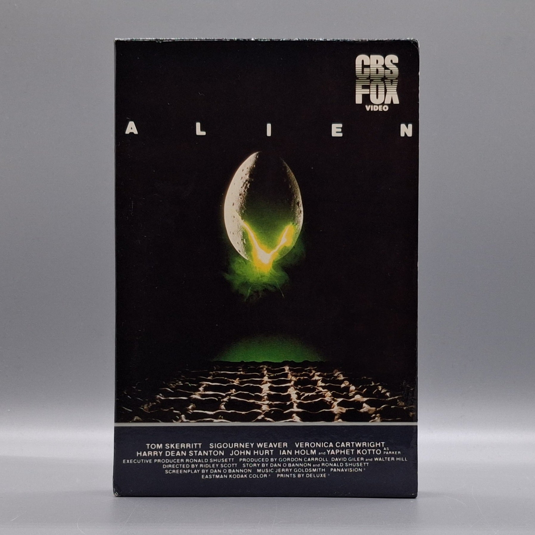 1983 Alien drawer box VHS