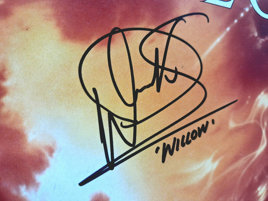1988 Willow - Warwick Davis signed movie pamphlet 