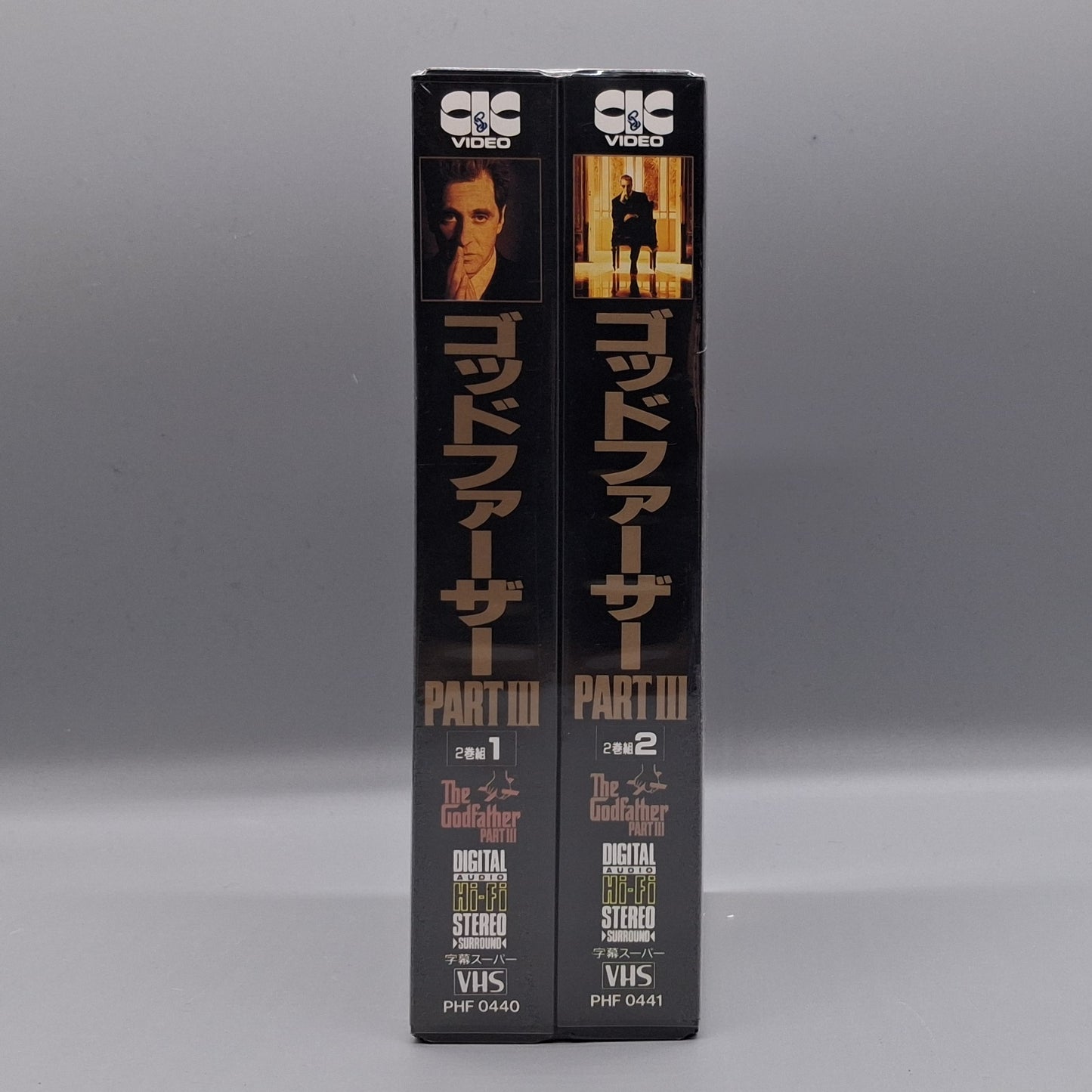 1991 The Godfather sealed Japanese sample VHS